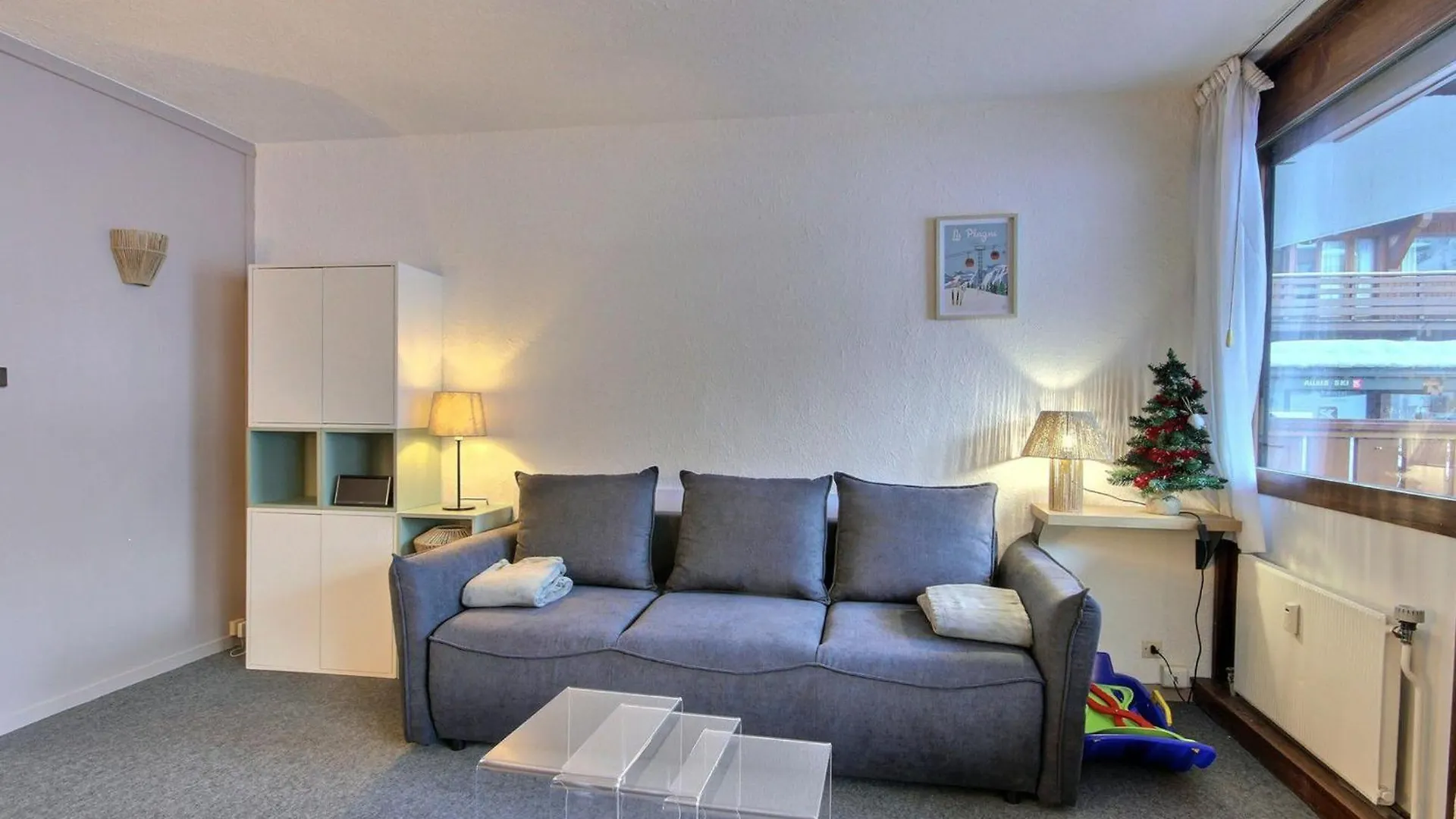 Appartement 3 Pieces Au Pied Des Pistes Avec Terrasse Et Wifi A Plagne Centre - Fr-1-455-244 La Plagne-Tarentaise